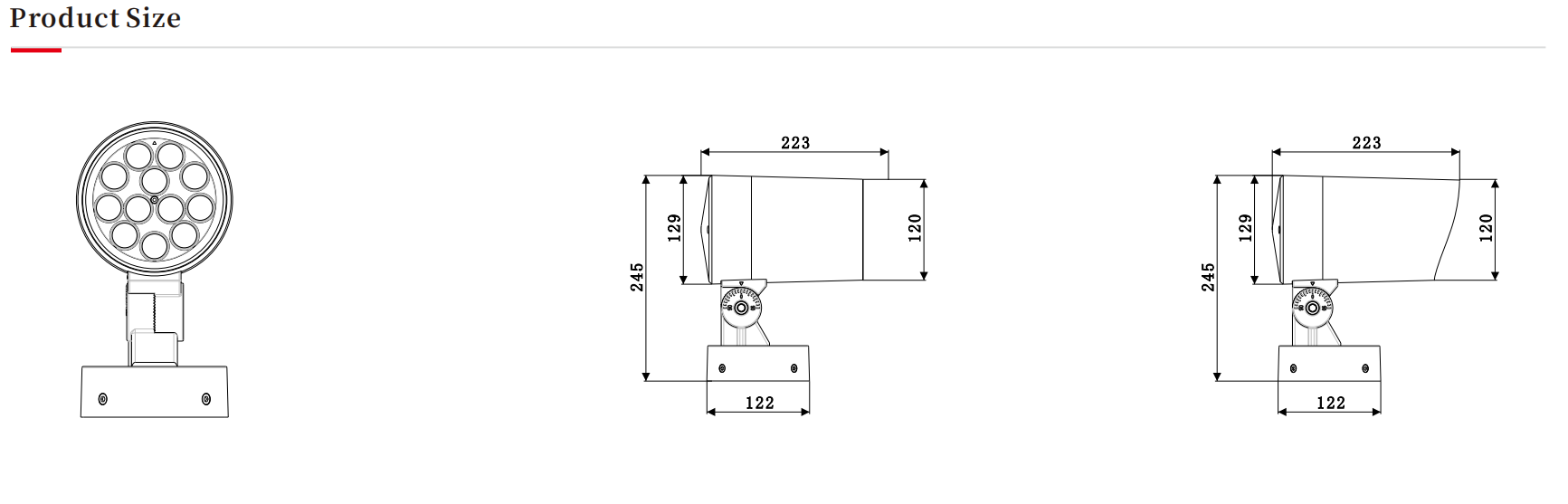 LED圆形灯，圆形灯